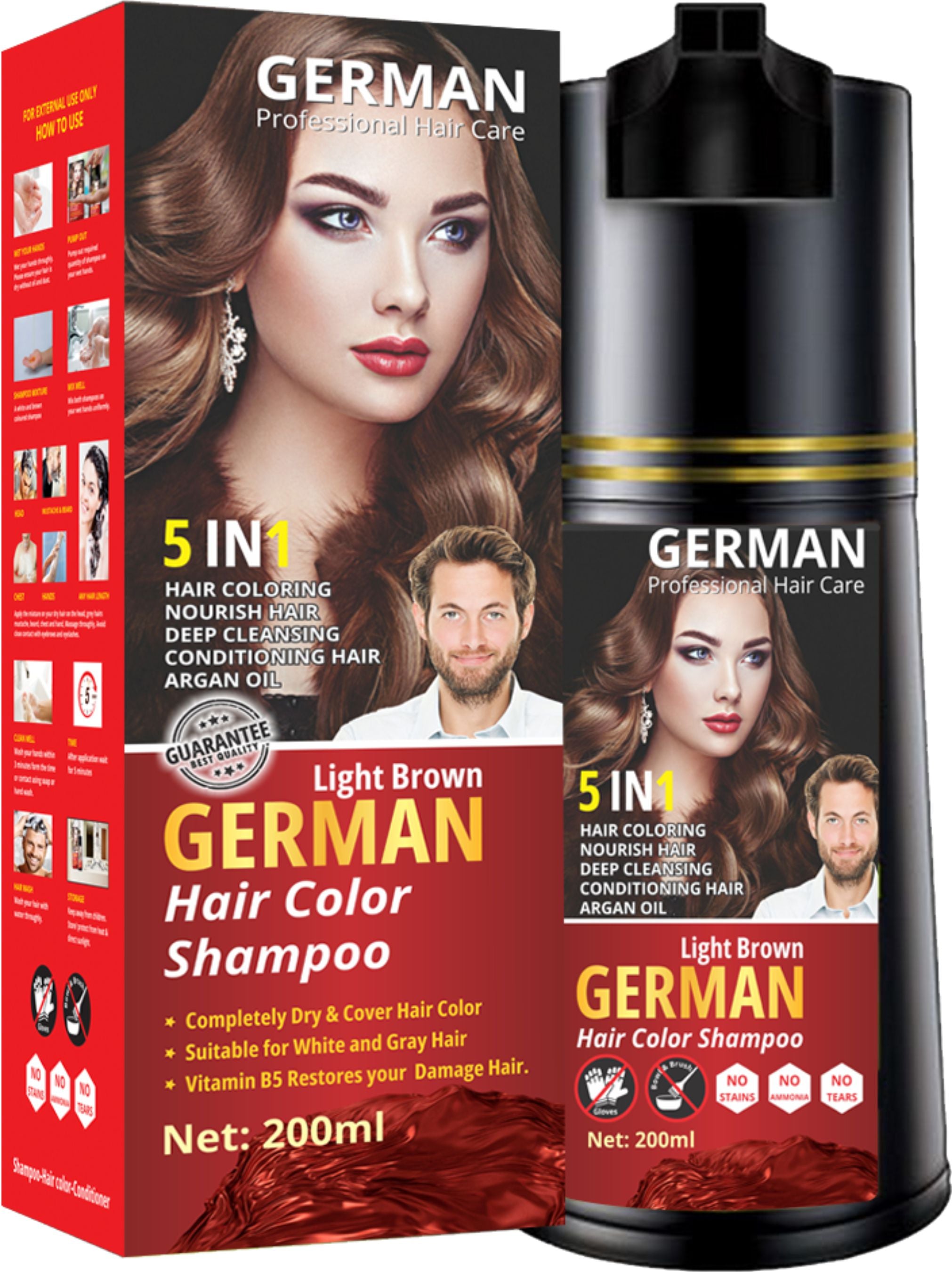 German hair clearance products