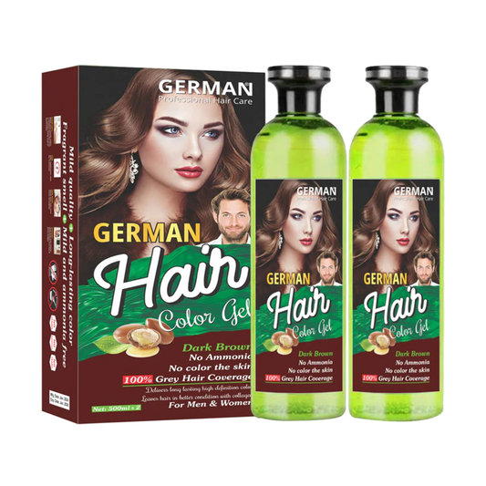 German hair color gel with Argan oil